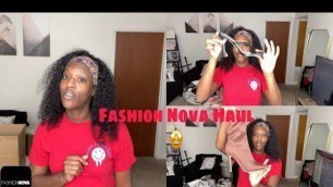 'Fashion Nova Try-on Haul | Not Sponsored'