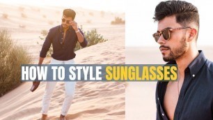 '6 Ways You Are Wearing Glasses Wrong | Sunglass Mistakes ALL Men Make'