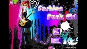 'Fashion Punk Girl- Fun Online Dress Up Fashion Games for Girls Kids'