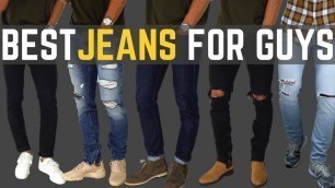 'TOP 6 MUST HAVE Jeans for Guys | Best FITTING Affordable denim'