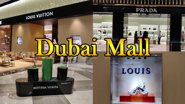 'Dubai Mall | Louis Vuitton | Prada | Bottega Venetta | Branded Shoes Collection'