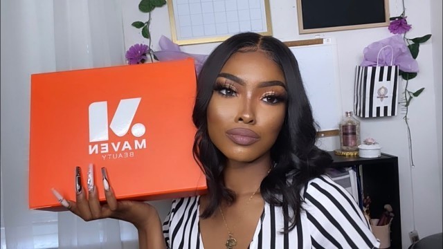 'GRWM | Fashion nova sells makeup?? tutorial ft: MAVEN BEAUTY | @BeautyRebellion_'