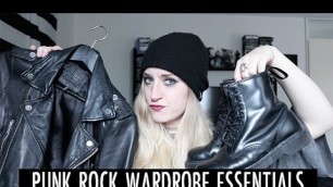 'Punk Rock Wardrobe Essentials! | Rocknroller'