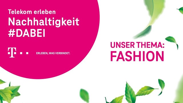 'Nachhaltigkeit #dabei:  Fair Fashion | Workshop I  Telekom erleben'