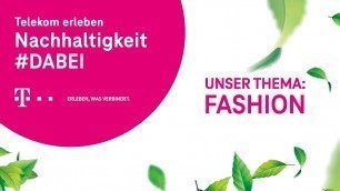 'Nachhaltigkeit #dabei:  Fair Fashion | Workshop I  Telekom erleben'