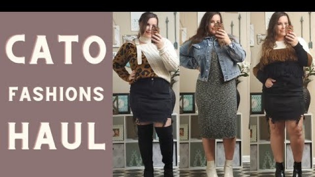 'TRENDY CATO FASHIONS HAUL!! CASUAL/WEARABLE/MODEST HAUL! MIDSIZE/CURVY#trends #midsize #curvy #haul'