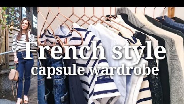 'French girl style 2021 - French autumn fall capsule wardrobe'