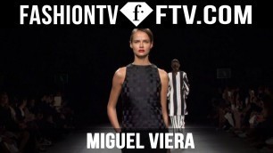 'Miguel Viera Spring 2016 at Milan Fashion Week | MFW | FTV.com'