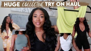'HUGE COLLECTIVE TRY ON HAUL! ft. MYOUTFITONLINE, FASHION NOVA, SHEIN AND PRETTYLITTLETHING'