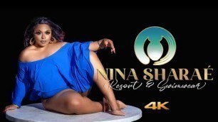 'NINA SHARAE Resort and Swimwear Runway Show 2021 @ SLS Hotel | Miami Swim Week | Plus Size Models'