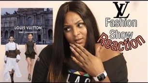 'Louis Vuitton Women\'s Spring-Summer 2022 Fashion Show | Angie Sayless Reacts'