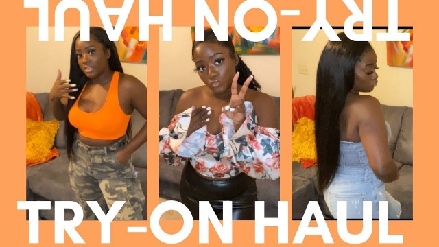 'TRY ON HAUL | FASHION NOVA, PRETTYLITTLETHING & MISSGUIDED'