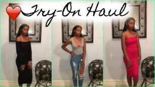 'Try On Haul : FashionNova ,PrettyLittleThing, SHEIN , F21 | Lovelydoll03'