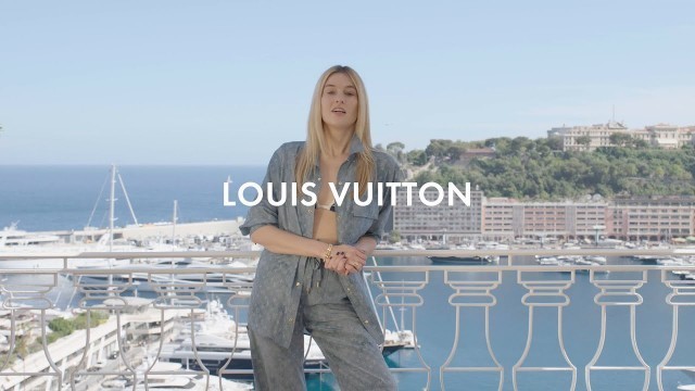 'Camille Charrière at the Bravery Presentation in Monaco | LOUIS VUITTON'