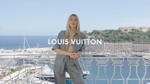 'Camille Charrière at the Bravery Presentation in Monaco | LOUIS VUITTON'