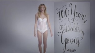 '100 Years of Wedding Dresses in 3 Minutes'