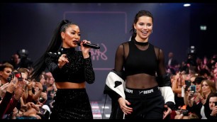 'Nicole Scherzinger Adriana Lima Maybelline Fashion Week 2019'
