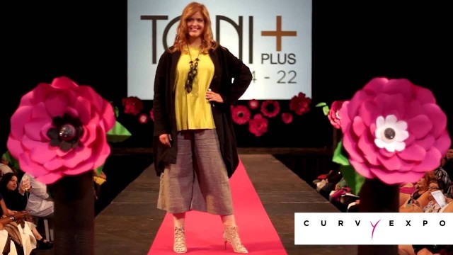 'Curvy Expo fashion show - Toni Plus'