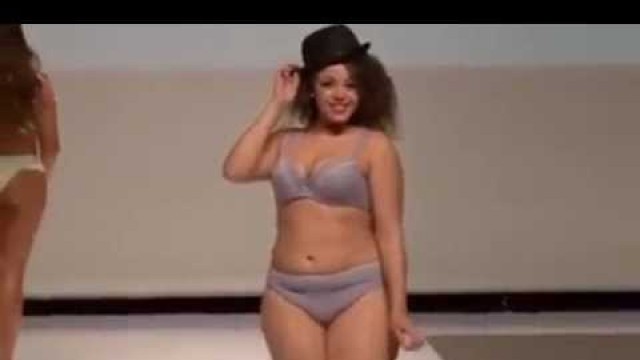 'fashion show for curvy women BBW awesome!'