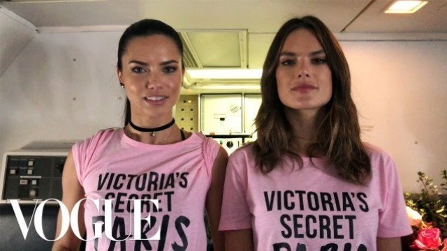 'Victoria’s Secret Angels Present Airline Safety with Adriana Lima, Alessandra Ambrosio, and More'