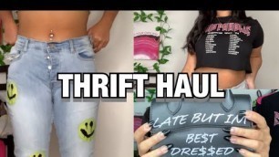 'thrift haul  | fashion nova  + prettylittlething + shein and more .. | clothes, shoes & accessories'