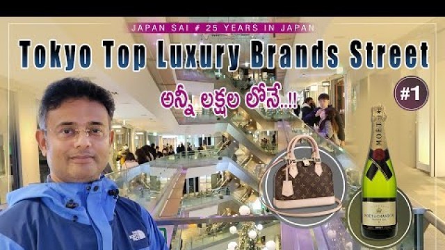 'Tokyo Top Luxury Brands-Street | High Fashion | LVMH Group | Louis Vuitton| Fendi| Gucci | Celine'