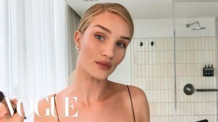 'Rosie Huntington-Whiteley\'s Guide to Perfect Baby Skin | Beauty Secrets | Vogue'
