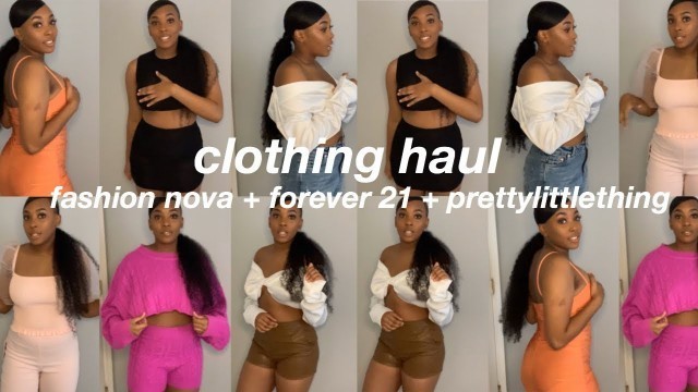 'PRETTYLITTLETHING TRY ON HAUL | SPRING BREAK EDITION'