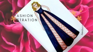 'Fashion Illustration Tutorial | Sangamithra M.R.'