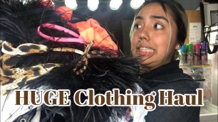 'HUGE CLOTHING HAUL || PRETTYLITTLETHING FASHIONNOVA ETC.'