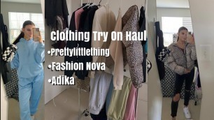 'Huge Clothing Try-On Haul 2020 (Prettylittlething, Adika & Fashion Nova)'