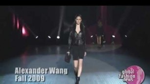 'Alexander Wang Fall / Winter 2009 Women\'s Runway Show  | Global Fashion News'