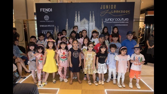 'JUNIOR LOOKBOOK FASHION CHANNEL - JUNIOR COUTURE ITALIAN FASHION SOIREE 2018'