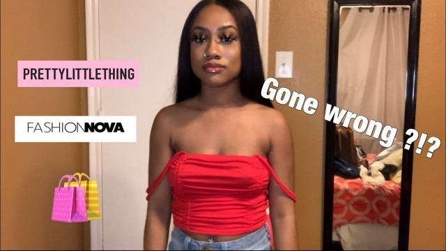 'FashionNova & PrettyLittleThing Haul'