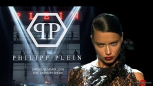 'PHILIPP PLEIN SS 2018 Fashion Show - GOOD GONE BAD / Adriana Lima , Irina Shayk , Nicki Minaj  / NYC'