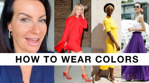 'HOW TO WEAR COLOR & LOOK ELEGANT  I  French Style'