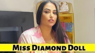 'Miss Diamond Doll Great Curvy & Plus Size Model  | Curvy Fashion nova | Biography-2021 & Wiki'