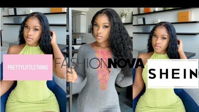 'summer haul ft SHEIN, Fashionnova and Prettylittlething 2021'