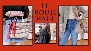 'Rouje Haul 2020 | French Girl Style 2020'