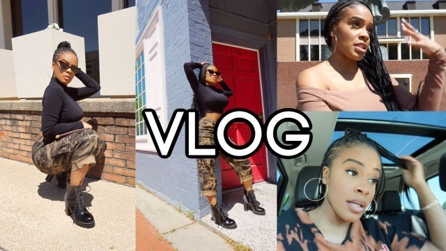 'VLOG: PRETTYLITTLETHING & FASHIONNOVA HAUL, DOING MY OWN NAILS, STARTING MY OWN CLOTHING LINE'