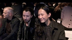 'Alexander wang, Tony Vaccarello, Anna Wintour and more at Versace Haute Couture Fashion Show in Pari'