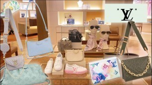 'LOUIS VUITTON Luxury Shopping Vlog FULL STORE TOUR Virgil Abloh Spring Summer Collection'