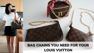 'BAG CHAINS YOU NEED FOR YOUR LOUIS VUITTON SLG\'s'