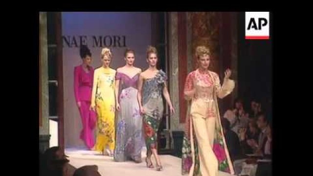 'FRANCE: PARIS: FASHION WEEK - HANAE MORI COLLECTION'