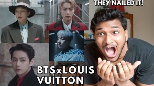 'BTS LOUIS VUITTON - Men\'s Fall-Winter 2021 Show in Seoul - REACTION'