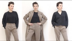 'My French Inspired Wardrobe Tour : Women\'s Minimalist Fashion & Style'