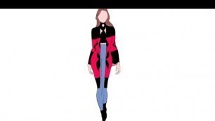 'fashion illustration sketch #fashionlover #shorts #youtube #myart how to draw a dress #fashion'