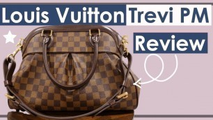 'Louis Vuitton Trevi PM Review | Whats in my purse & Comparison'