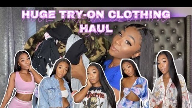 'HUGE TRY ON HAUL | ft. PRETTYLITTLETHING, SHEIN, FASHION NOVA & more'