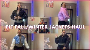 'PrettyLittleThing FALL/WINTER JACKET TRY ON HAUL | TheShayMariahWay'